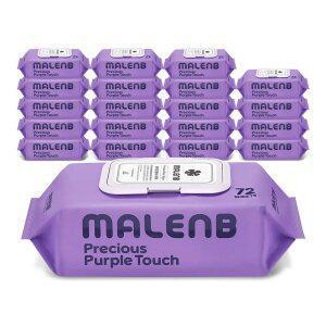 마렌비 물티슈 프리셔스 퍼플터치 72매 (20팩) 80평량 고평량