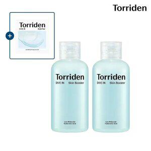 [SET] 토리든 다이브인 저분자 히알루론산 스킨부스터 200ml X 2개 (+멀티패드 10매입