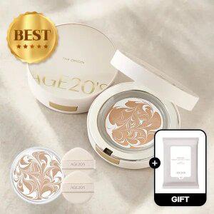 (40%+7%묶음할인/+클렌징티슈)에이지투웨니스 디오리진 에센스 팩트 화이트라떼 본품+