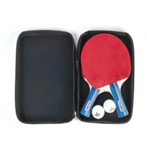 로키 KS3000 일체형 탁구채 세트 / 라켓 2개 + 공 2개 + 하드 케이스