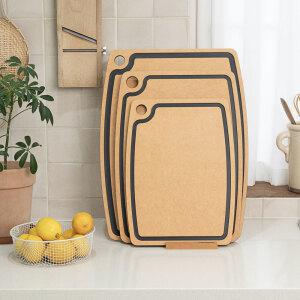 오리지니크 원목 압축 홈도마 3종세트/가볍고 튼튼한 항균 도마