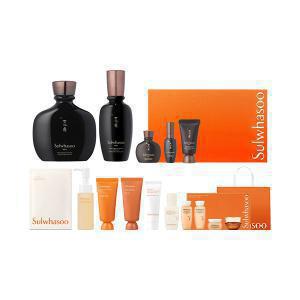 설화수 맨 기초 본윤 2종 세트(본윤 에센스+본윤 유액), 1개+증정(10종 샘플+쇼핑백,