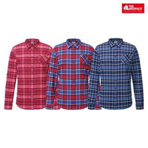 [레드페이스 본사] BF체크우먼셔츠 REWFWSFBE250