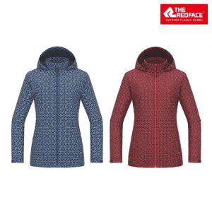 [레드페이스 본사]여성 콘트라스트레치프린트우먼재킷 REWFJKF21151