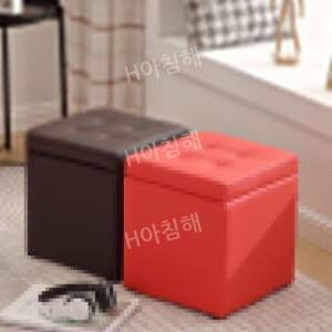 티류으스 루마루 접이식 패브릭 수납 소파스툴 싱글큐브형(1인용)