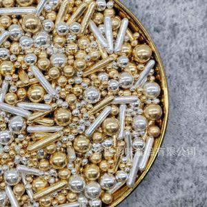 실버 스프링클500g 대용량 아라잔 진주 케이크 믹스 하트 설탕 티류으스