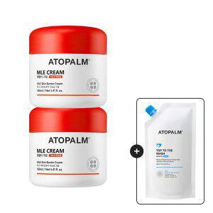 아토팜 MLE 크림 160mlx2+[증정] 탑투토워시 리필 250ml