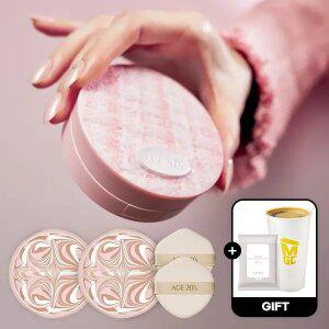 (40%+7%묶음/메가커피+클렌징티슈)에이지투웨니스 블루밍 트위드 에디션 본품+리필