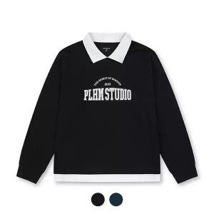 [폴햄키즈] 공용 폰테 카라 긴팔티_PKE3TS3020