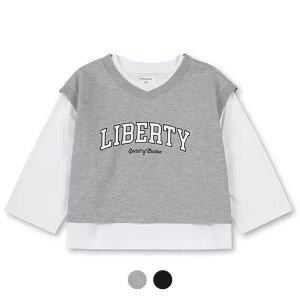 [폴햄키즈] 여아 쿨테리 베스트 레이어드 7부 티셔츠_PKE3TS2020