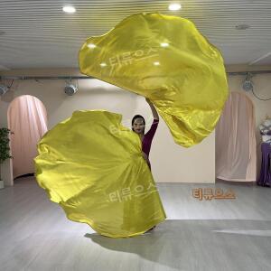 찬양 워십 단색 예배깃발 교회공연 무용 댄스 소품 티류으스