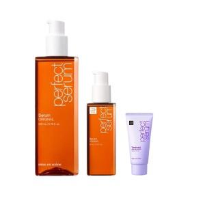 미쟝센 퍼펙트 세럼 오리지널 200ml, 1개+오리지널 80ml, 1개+증정(매직스트레이트 트