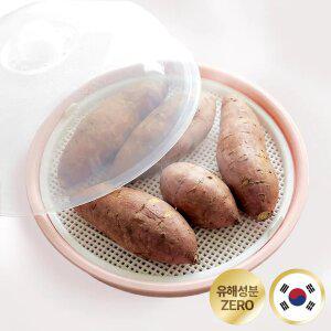 DAMDA 파스텔 전자렌지용 찜기 호빵 고구마 간편 다용도 푸드커버 전자레인지 용기