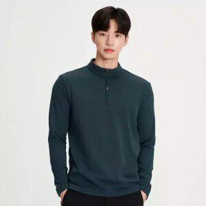 [밀레 본사](온라인전용) 몰르통B 반집업 티셔츠_MQTFT402