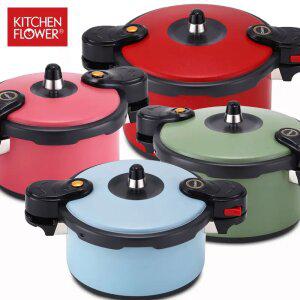 키친플라워 칼라 압력밥솥 인덕션 전기레인지 하이라이트 가스레인지 3 5 9 11 인용 모