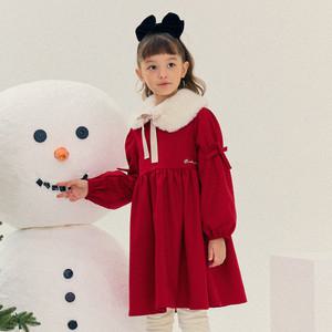 리본기모파티원피스(레드)