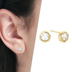 [골드피아] 14K 골드핀 뮤즈 귀걸이