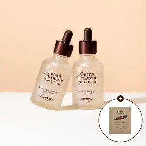 [스킨푸드][쿠폰가22,600원] [1+1]캐롯 카로틴 모이스트 이펙터 52ml + (증정) 캐롯패