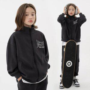 굿틴플로우 오버 하이넥 집업[티셔츠TEJG563]