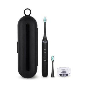 덴탈픽 음파 전동칫솔 DP-9001B 블랙 초보자용 무선 자동 스마트 미세모 진동 칫솔