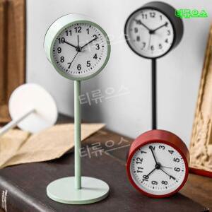 미니 스탠드 탁상 시계 책상 사무실 데스크탑 거실 침실 공부방 티류으스