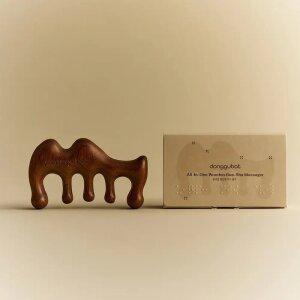 동구밭 올인원 우드 괄사 / 두피 림프 경락 얼굴 마사지