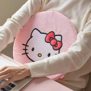 [헬로키티 에디션] 잉코 USB 메모리폼 온열 전기방석+선정리기