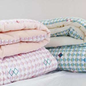 국내생산 스누즈 사르르 할리 세미마이크로 본염 극세사 차렵이불 SS/Q