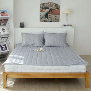 커스틴 국내생산 사계절 세미마이크로 침대 밴딩 패드 (SS/Q) 2colors