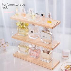 화장품 화장대 투명 계단 진열대 선반 보관함 케이스 수납장 티류으스