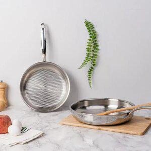 도아리빙 프리미엄 5중 스텐 프라이팬 304 스테인레스 24cm/28cm