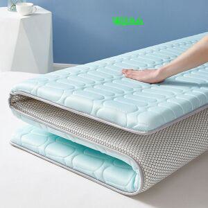 쿨침대매트 워셔블 냉감 쿨토퍼 여름 얼음 실크 매트리스 티류으스