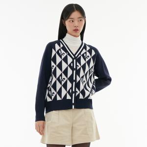 LAP로고플레이 나그랑 오버핏 가디건 AP4KGA62