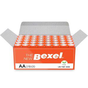 벡셀 더뉴 알카라인 AA건전지 40개입