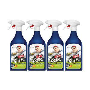 홈스타 맥스프레쉬 주방용 세정제 500ml, 4개