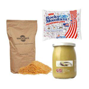 [두쫀쿠 세트] 피스티 피스타치오 스프레드 600g + 볶은 카다이프 1kg + 록키마운틴 마