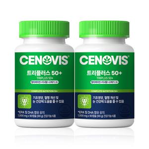 세노비스 트리플러스50+, 90캡슐, 2개