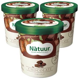 [슈팅냉동] 롯데웰푸드 나뚜루 초코 파인트, 474ml, 3개