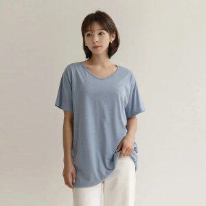 [엘리시아] 30% 할인 2월 특가 [MADE] 소프트 라운드 반팔 T