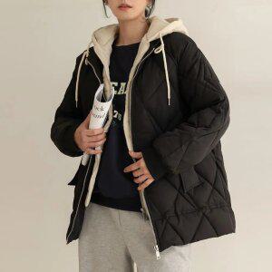 [엘리시아] 30% 할인 2월 특가 치온 웰론 다이아 퀼팅 패딩 JP