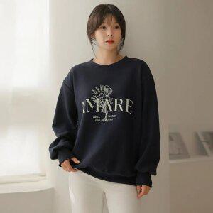 [엘리시아] 30% 할인 2월 특가 [MADE] 헤포 플라워 프릴 맨투맨 T