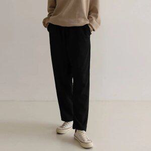 [엘리시아] 30% 할인 2월 특가 [MADE] 오턴 캐주얼 밴딩 배기 PT (기본/기모)