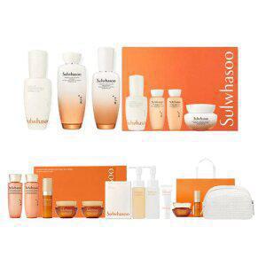 설화수 NEW 윤조 3종 세트+증정(트위드 파우치 포함 12종 샘플 +쇼핑백, 1개)