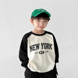 (리틀브로) (아동)B.뉴욕웰나그랑티_크림[티셔츠BFGH873D]