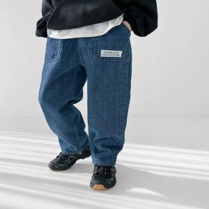 (리틀브로) (아동)프론티어기모데님팬츠[팬츠BFJ7644B]