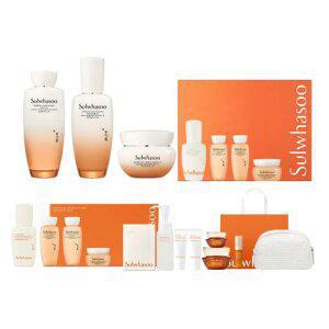 설화수 NEW 탄력 3종 세트(탄력크림EX+자음수EX+자음유액EX), 1개+증정(트위드 파우치