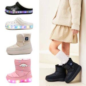 25FW NEW 초특급 행사 GAP 산리오 외 아동 실내화 방한 털 샌들 부츠