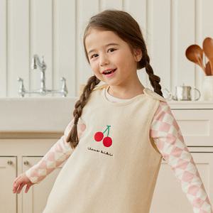 [키키스토리] 삼중직 앵두 수면조끼