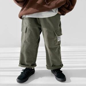 (리틀브로) (아동)로스트패치카고팬츠[팬츠BFJ7642B]