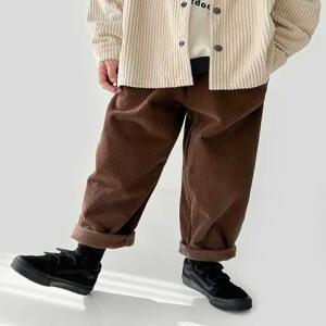 (리틀브로) (아동)골덴리얼포켓기모배기팬츠[팬츠BEWH501D]